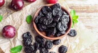 Prunes’ Health Benefits include Supporting bone Health, Digestion, and Losing Weight